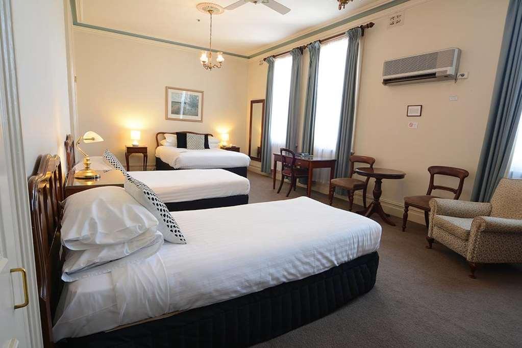 The Hotel Shamrock Bendigo Oda fotoğraf