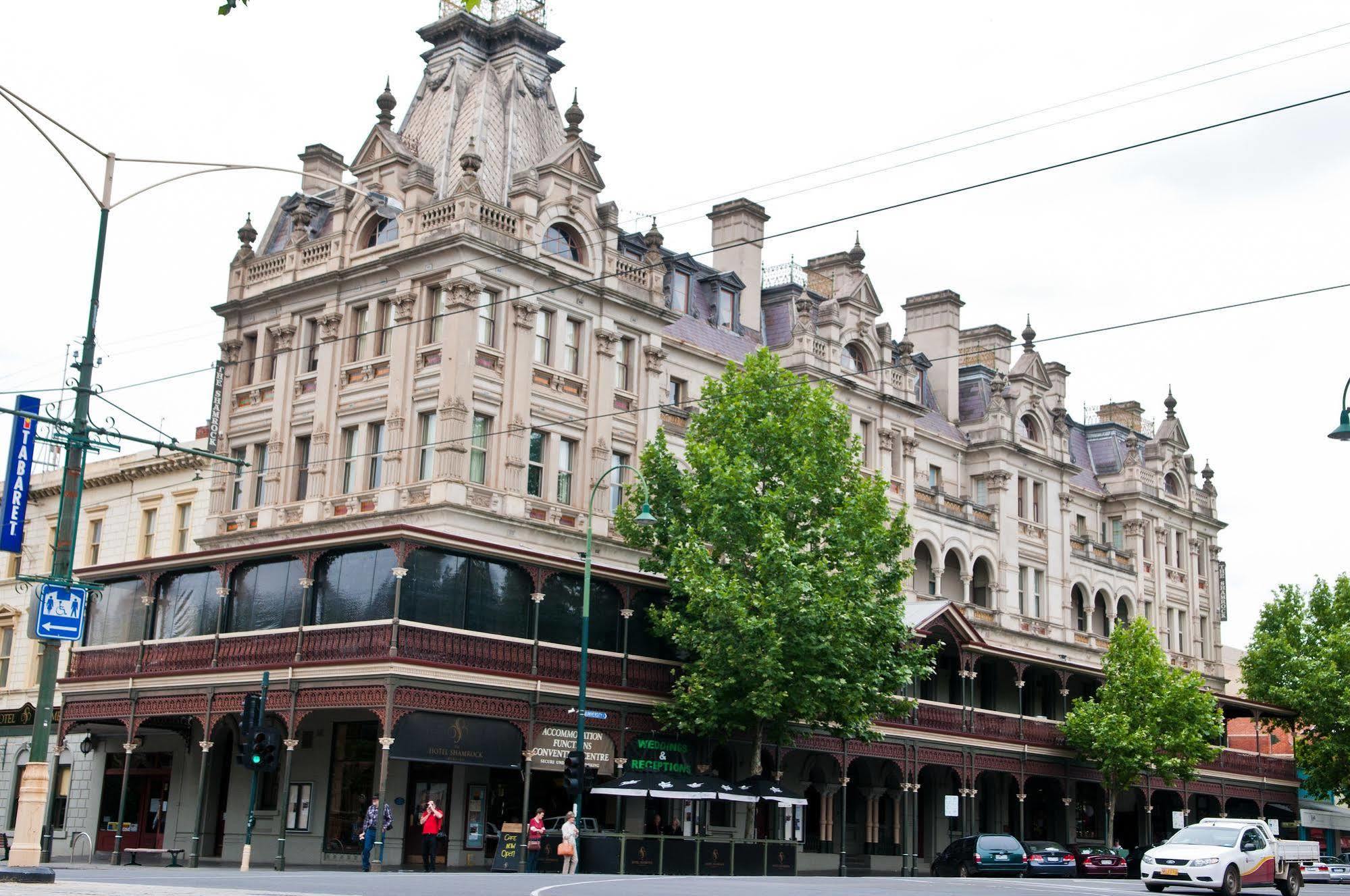 The Hotel Shamrock Bendigo Dış mekan fotoğraf